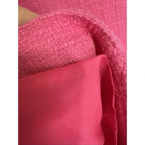 NWT J. Crew Sheathed Tweed Dress Size 0 Sleeveless Preppy Classy Country Club - Picture 10 of 13